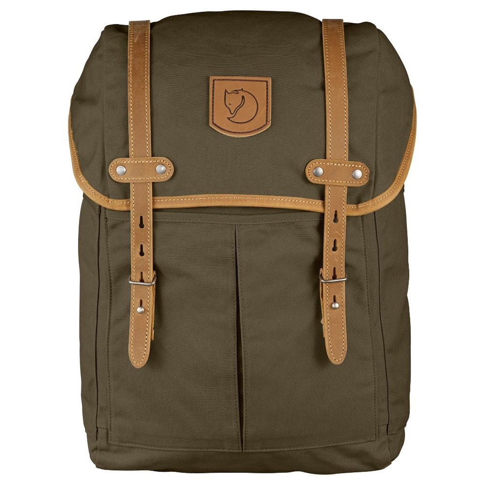 Fjallraven Rucksack NO. 21 Small - Dark Olive - Like New